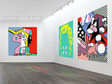 Pharmazie Kunst von Rod Neer. Pop Art, Gemälde und Bilder Zum Thema Pharmazie.